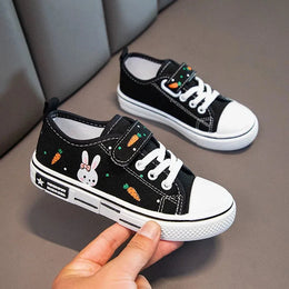 Bunny & Carrot Canvas Shoes