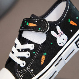 Bunny & Carrot Canvas Shoes