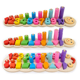 Count & Play Wooden Learning Board