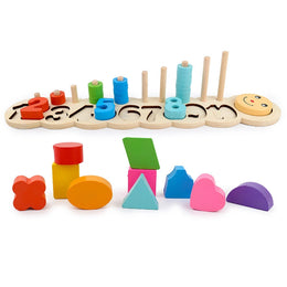 Count & Play Wooden Learning Board