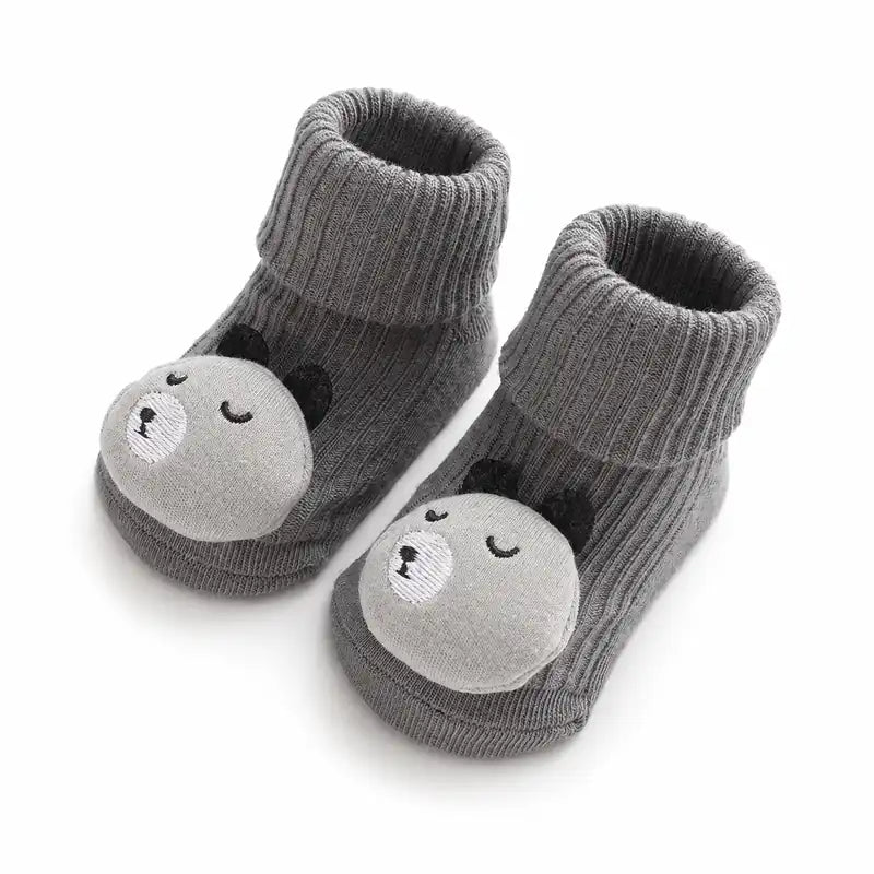PaddySteps Cartoon Grip Socks