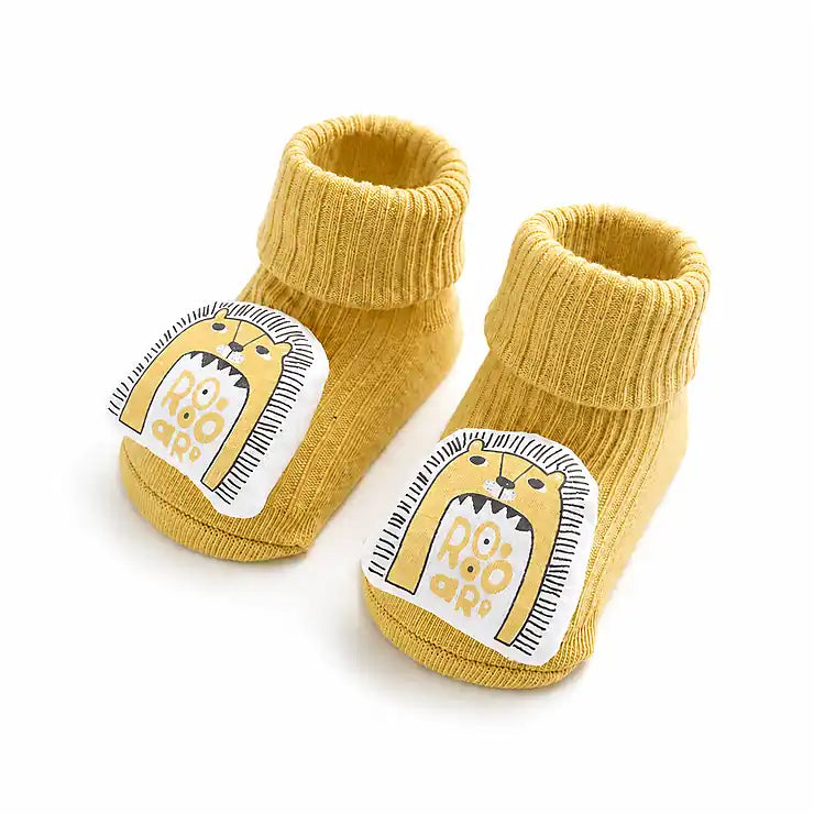 PaddySteps Cartoon Grip Socks