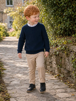 Kids Smart Oxford Brogue Shoes