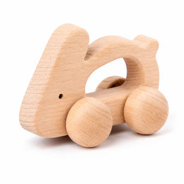 Little Wooden Animal Roller