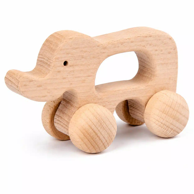 Little Wooden Animal Roller