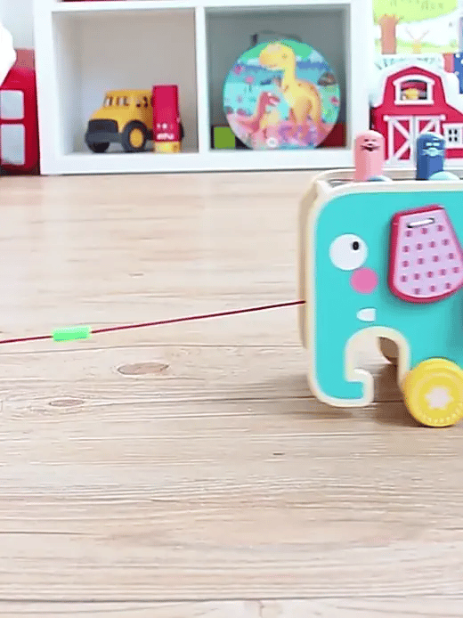 Busy Bus Wooden Pounding Toy