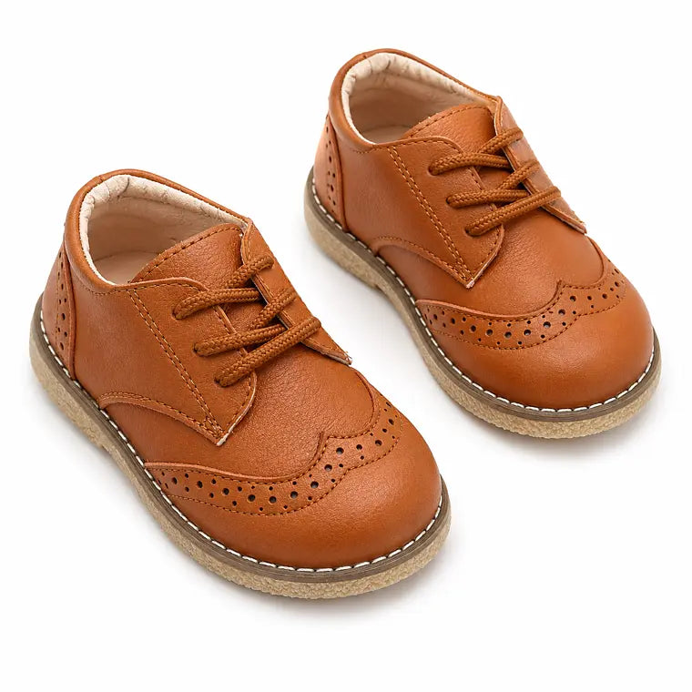 Kids Smart Oxford Brogue Shoes