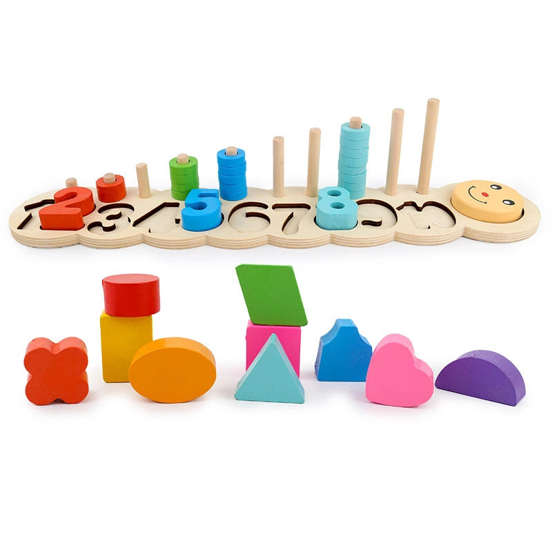 Count & Play Wooden Learning Board