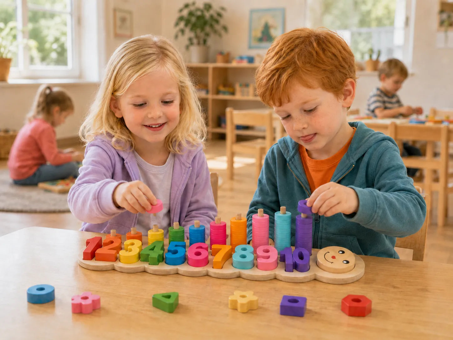 Count & Play Wooden Learning Board