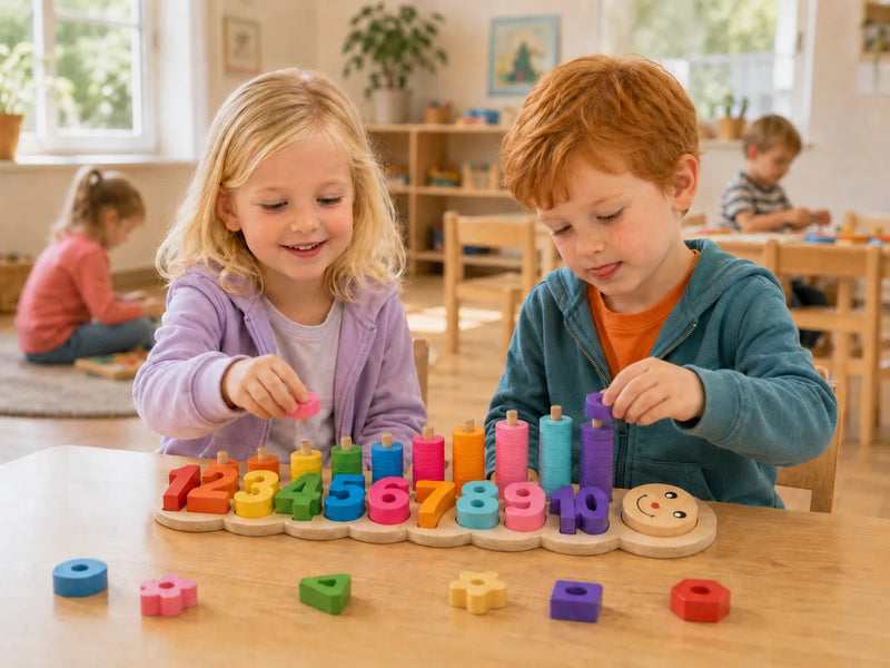 Count & Play Wooden Learning Board